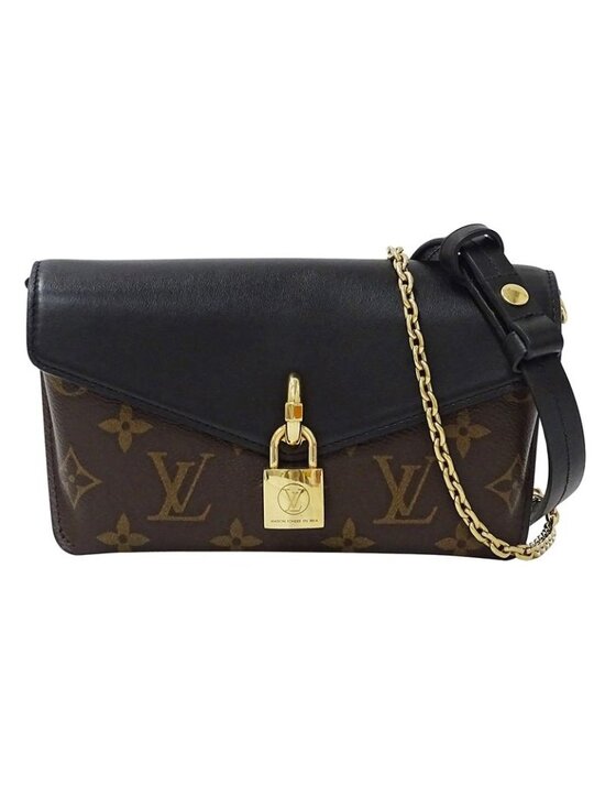 Louis Vuitton Handbags - Louis Vuitton Monogram Shoulder Bag 2-Way Padlock on Strap